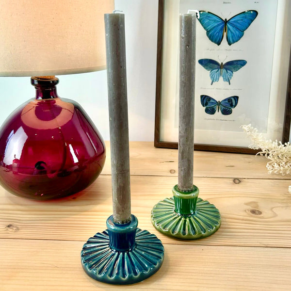 Mia Ceramic Candle Holder