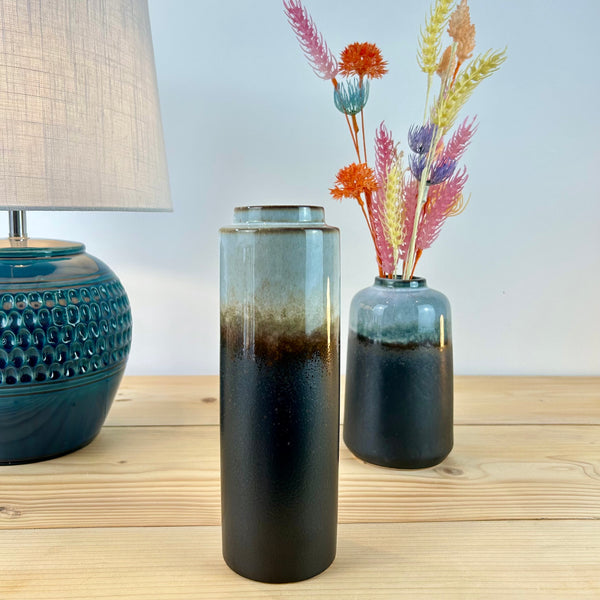 Ceramic Glazed Ombre Vase