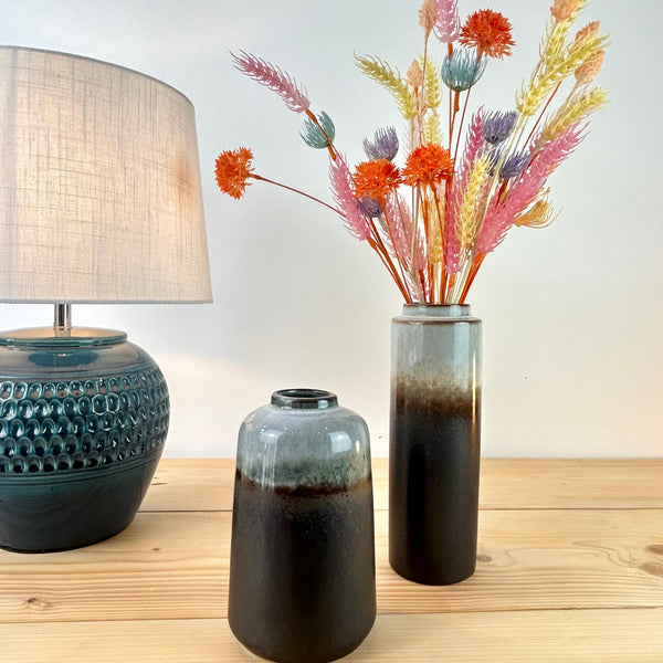 Ceramic Glazed Ombre Vase
