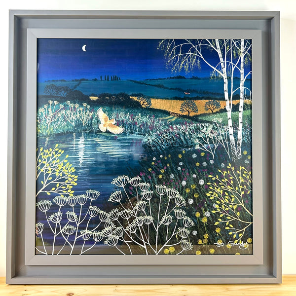 Twilight Flight Framed Print