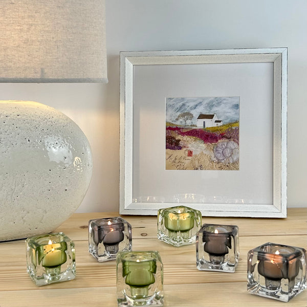 Ophelia Glass Candle Holder