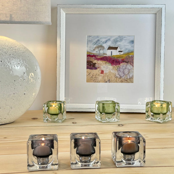 Ophelia Glass Candle Holder