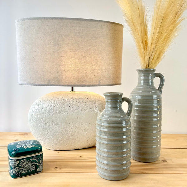 Evora Grey Rustic Jug