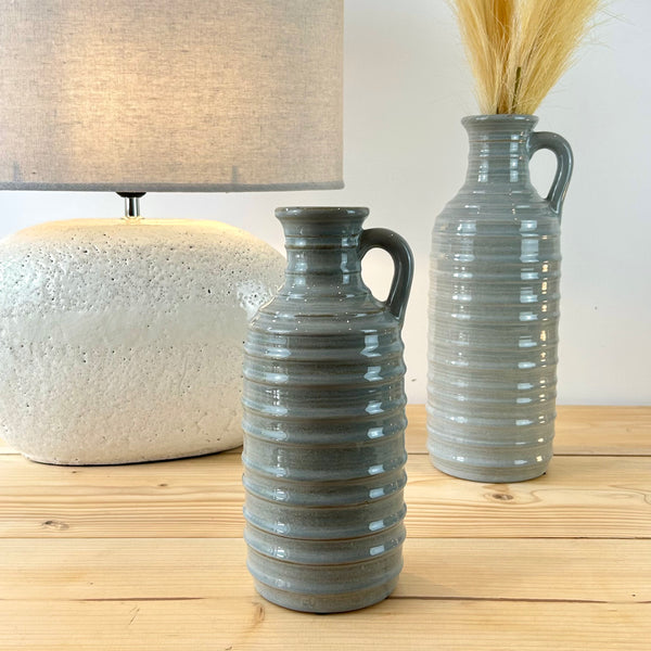 Evora Grey Rustic Jug