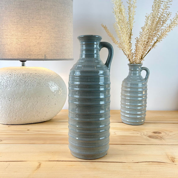 Evora Grey Rustic Jug