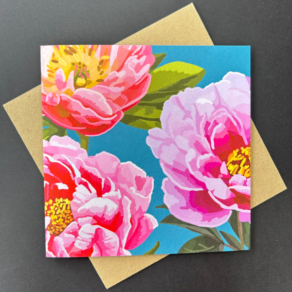 Bright Floral and Butterfly Greeting Cards