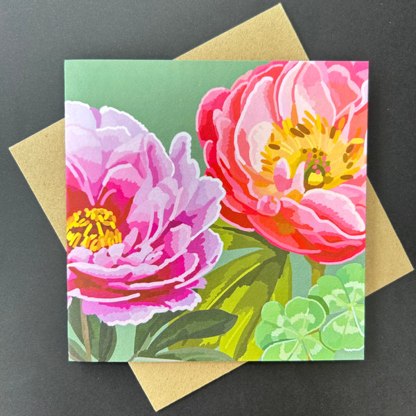Bright Floral and Butterfly Greeting Cards
