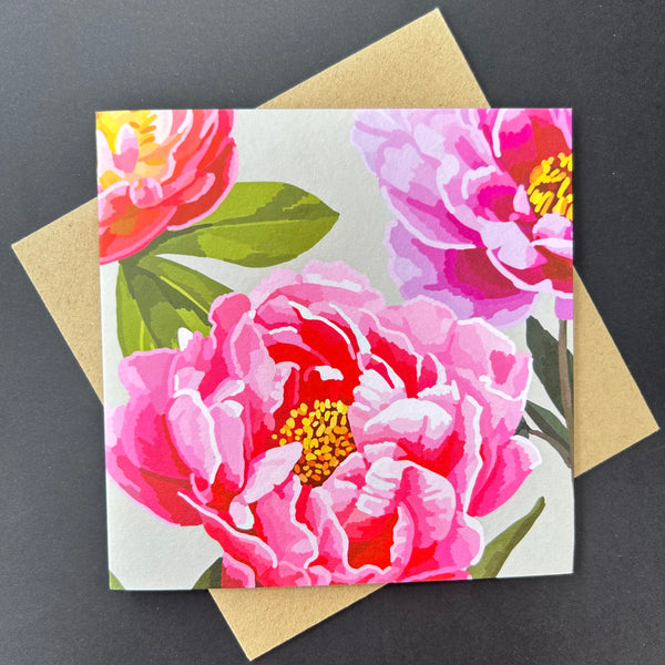 Bright Floral and Butterfly Greeting Cards