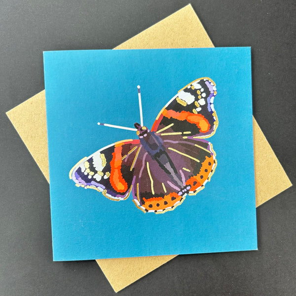 Bright Floral and Butterfly Greeting Cards