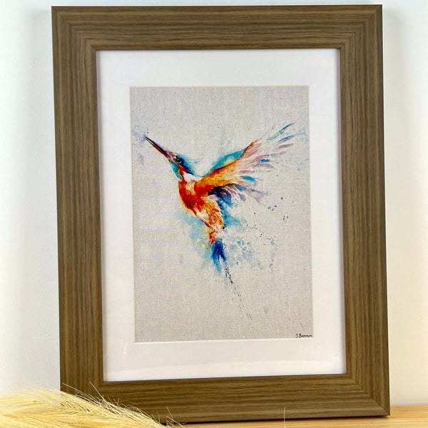Kingfisher Framed Print