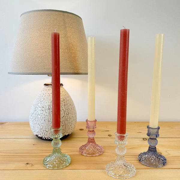 Emma Glass Candle Holder