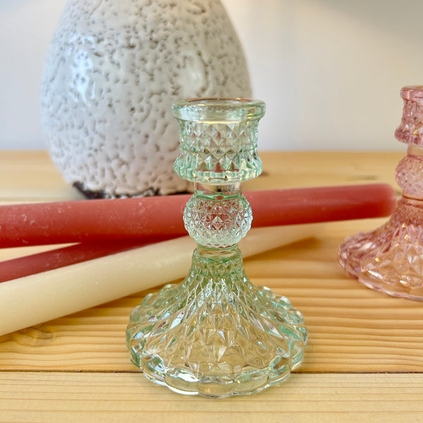 Emma Glass Candle Holder