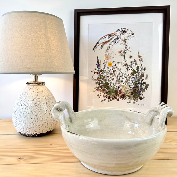 Distressed Ceramic Bowl