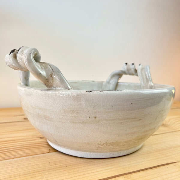 Distressed Ceramic Bowl