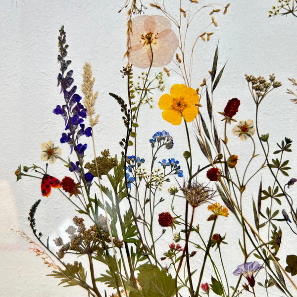 Hedgerow Hare Framed Print