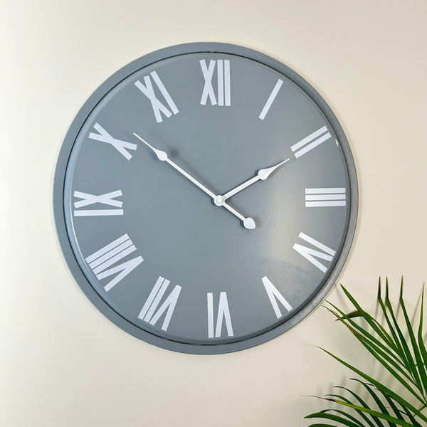 Mortimer Clock White