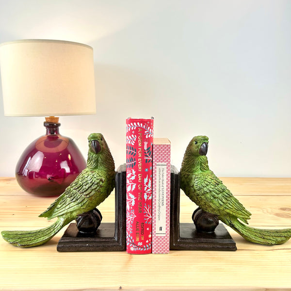 Parrot Bookends