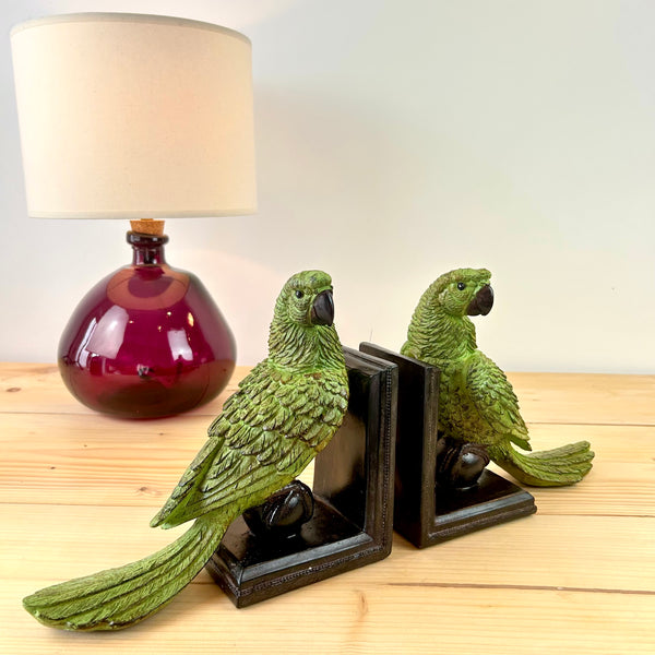 Parrot Bookends