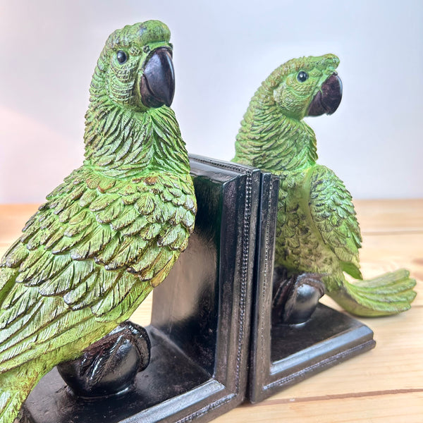 Parrot Bookends