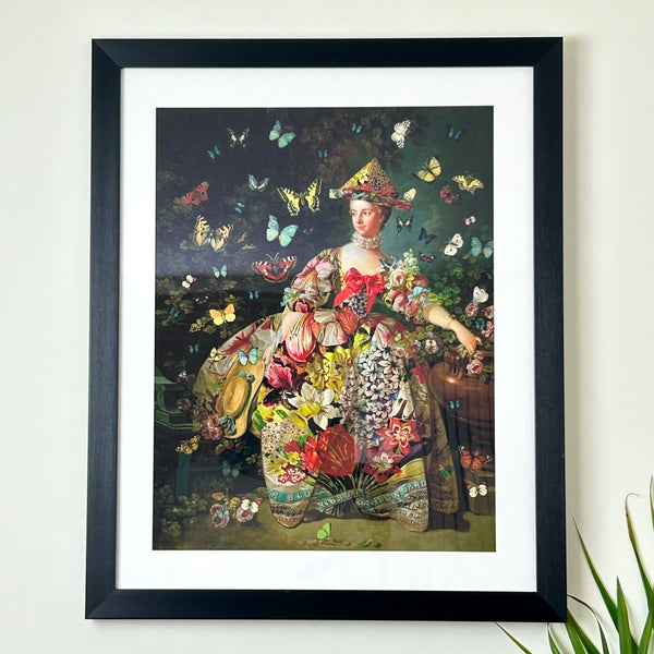 Flock of Birds Framed Print
