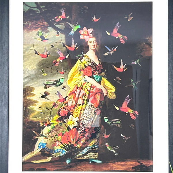 Flock of Birds Framed Print