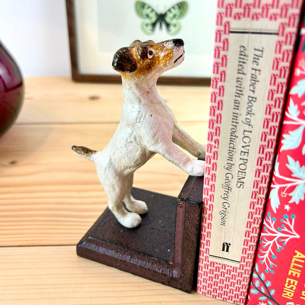 Cast Iron Terrier Bookends