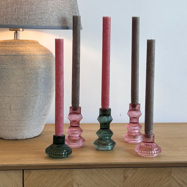 Giselle Glass Candle Holder
