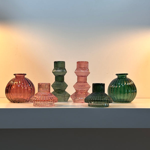 Giselle Glass Candle Holder