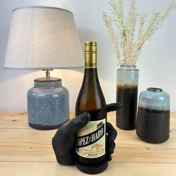 Black Hand Wine Bottle Holder