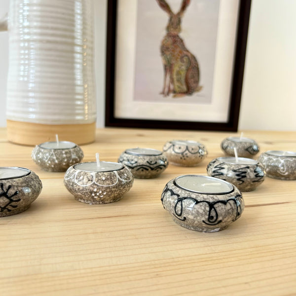 Assorted Moroccan Style Tea Light Holders