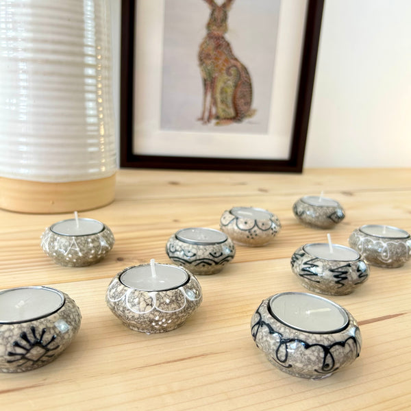 Assorted Moroccan Style Tea Light Holders