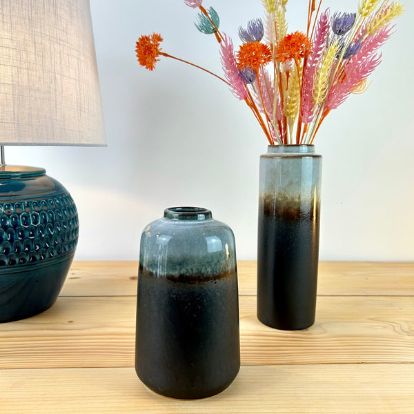 Ceramic Glazed Ombre Vase