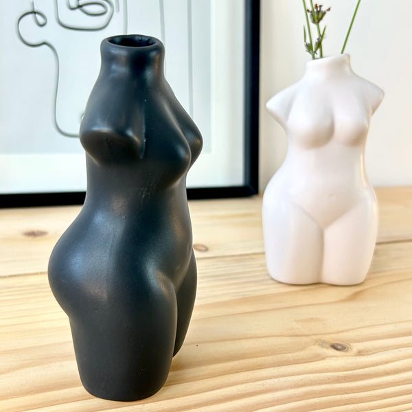 Female Body Silhouette Vase