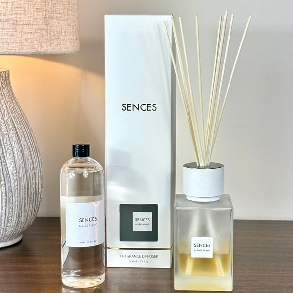 White Ylang Ylang Sences Reed Diffuser
