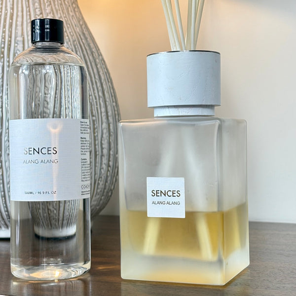 White Ylang Ylang Sences Reed Diffuser