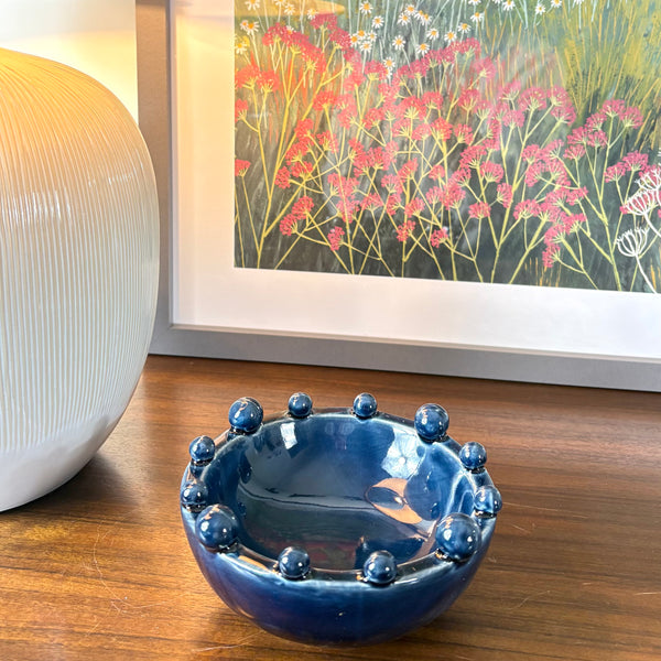 Navy Blue Mini Bobble Bowl