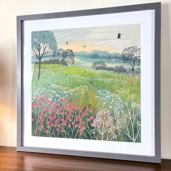 Summer Meadow Framed Print