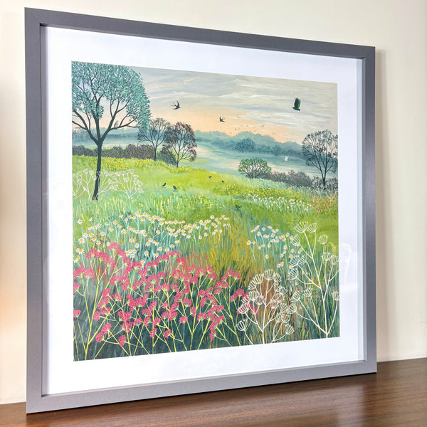 Summer Meadow Framed Print