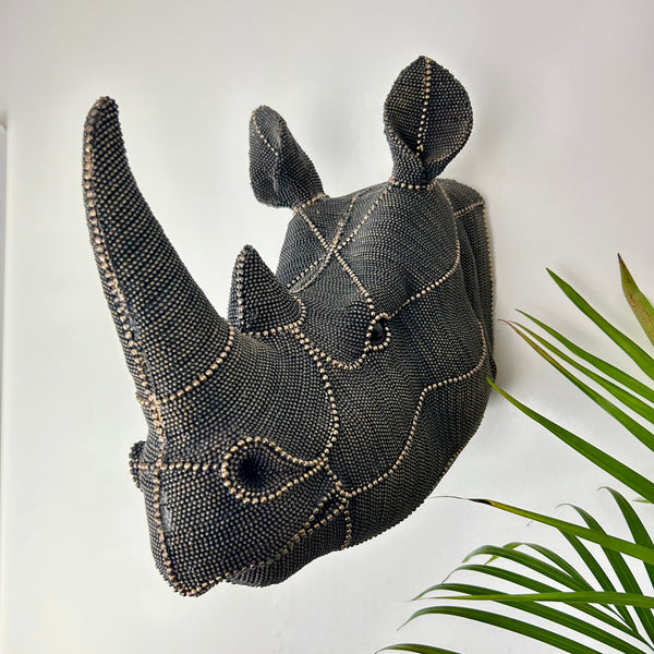 Rhino Head Wall Art