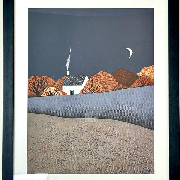 Autumn Moon Framed Print