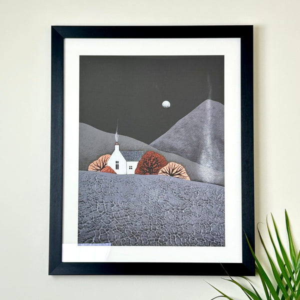 Autumn Moon Framed Print