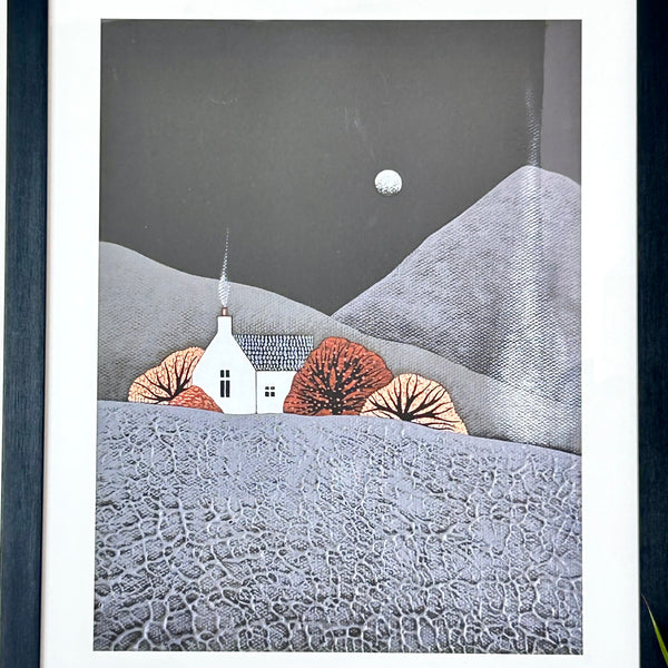 Harvest Moon Framed Print