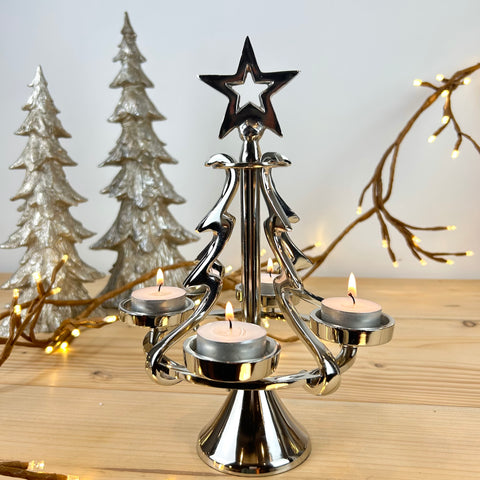 Christmas Tree Tea Light Holder